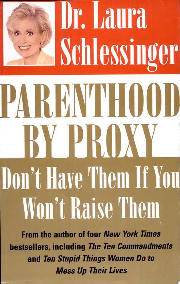 Cover of PARENTHOOD BY PROXY