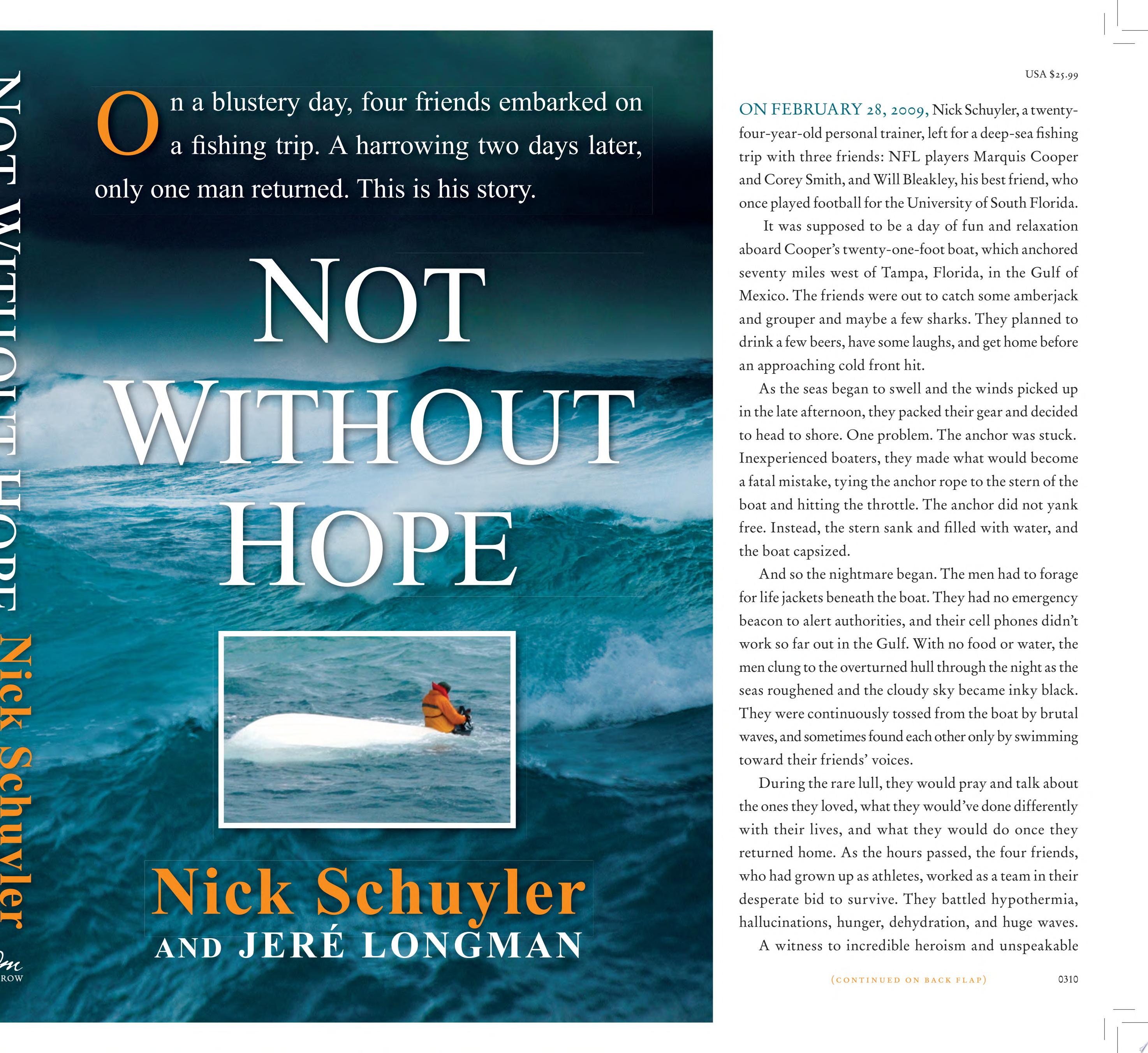 Cover of NOT WITHOUT HOPE