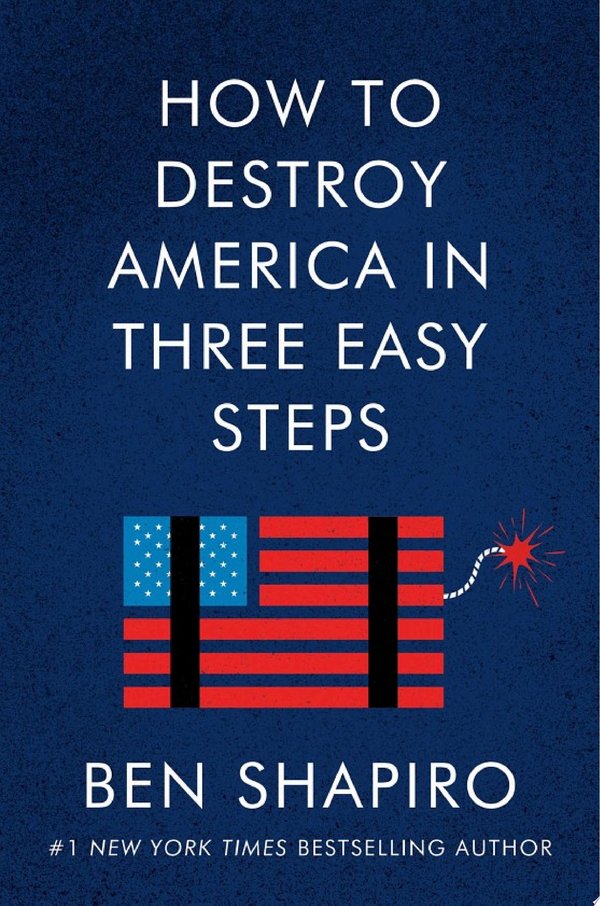 Cover of HOW TO DESTROY AMERICA IN THREE EASY STEPS
