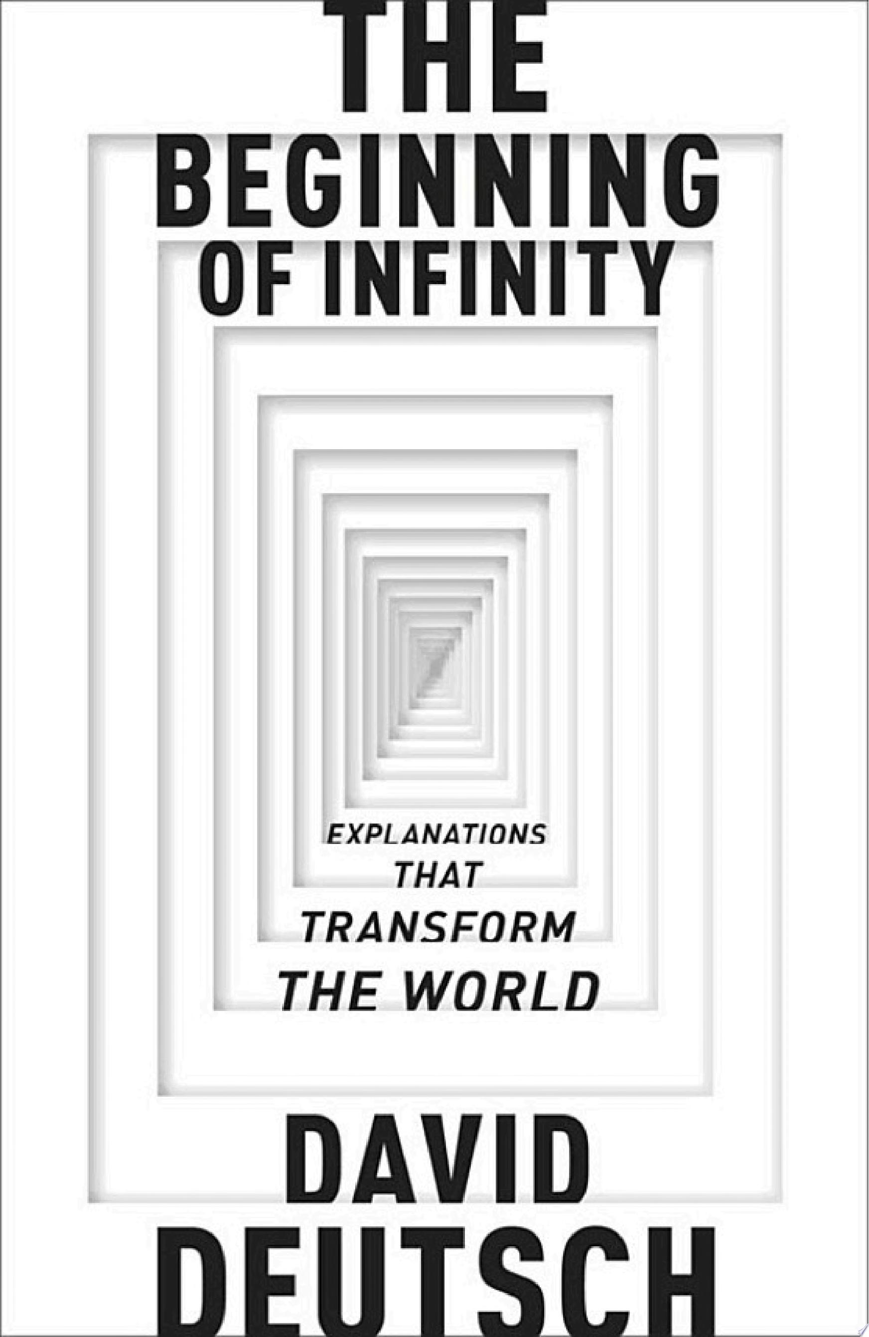 Cover of THE BEGINNING OF INFINITY