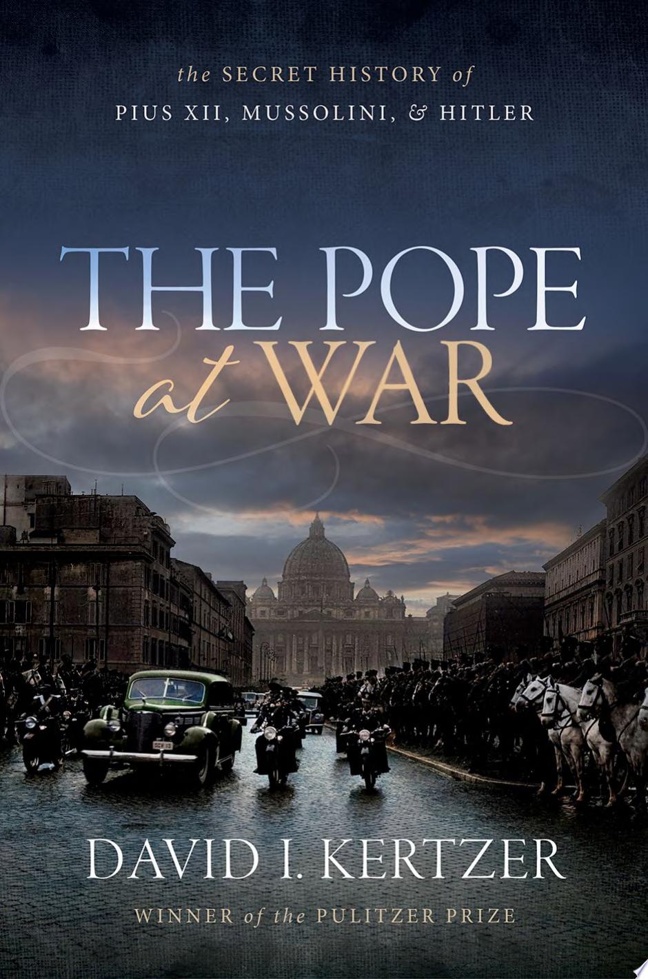 Cover of THE POPE AT WAR