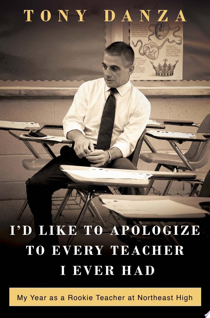 Cover of I'D LIKE TO APOLOGIZE TO EVERY TEACHER I EVER HAD