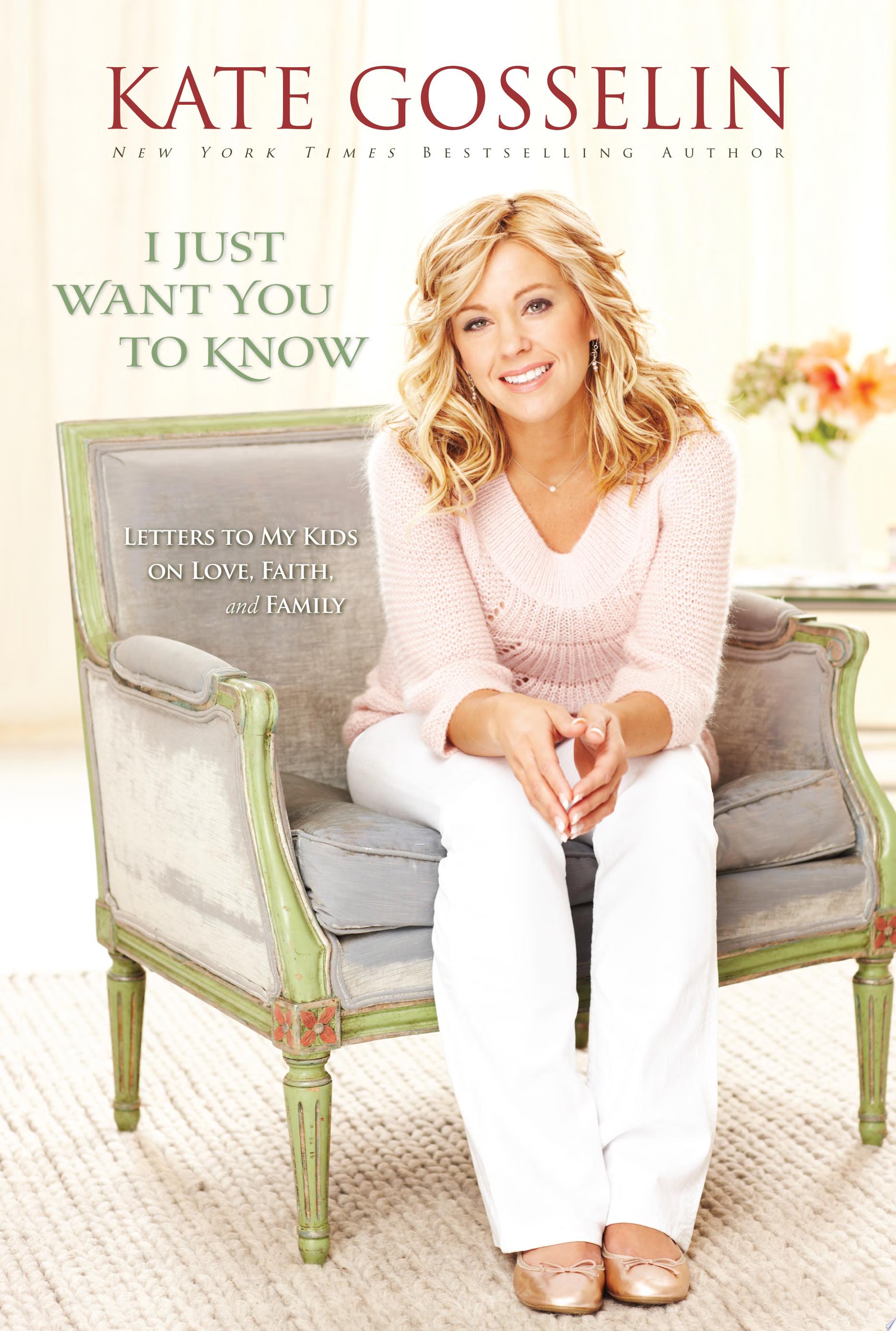 Cover of I JUST WANT YOU TO KNOW