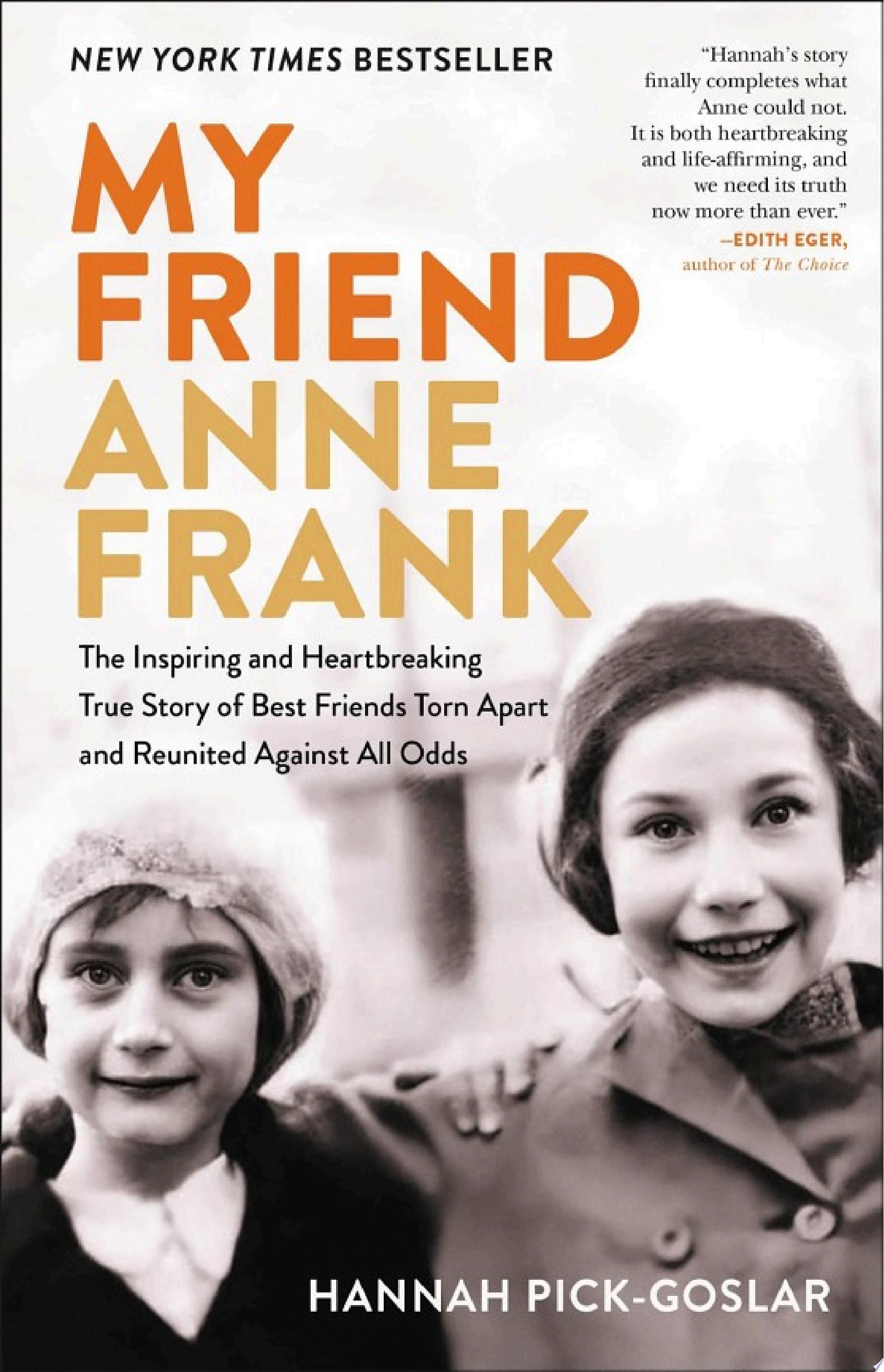 Cover of MY FRIEND ANNE FRANK