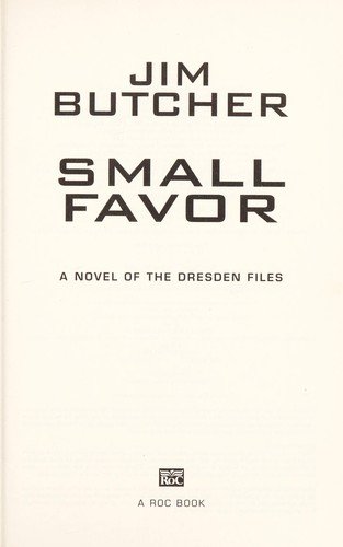Cover of SMALL FAVOR