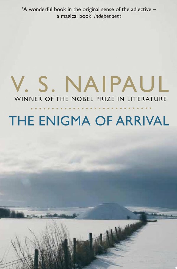 Cover of THE ENIGMA OF ARRIVAL