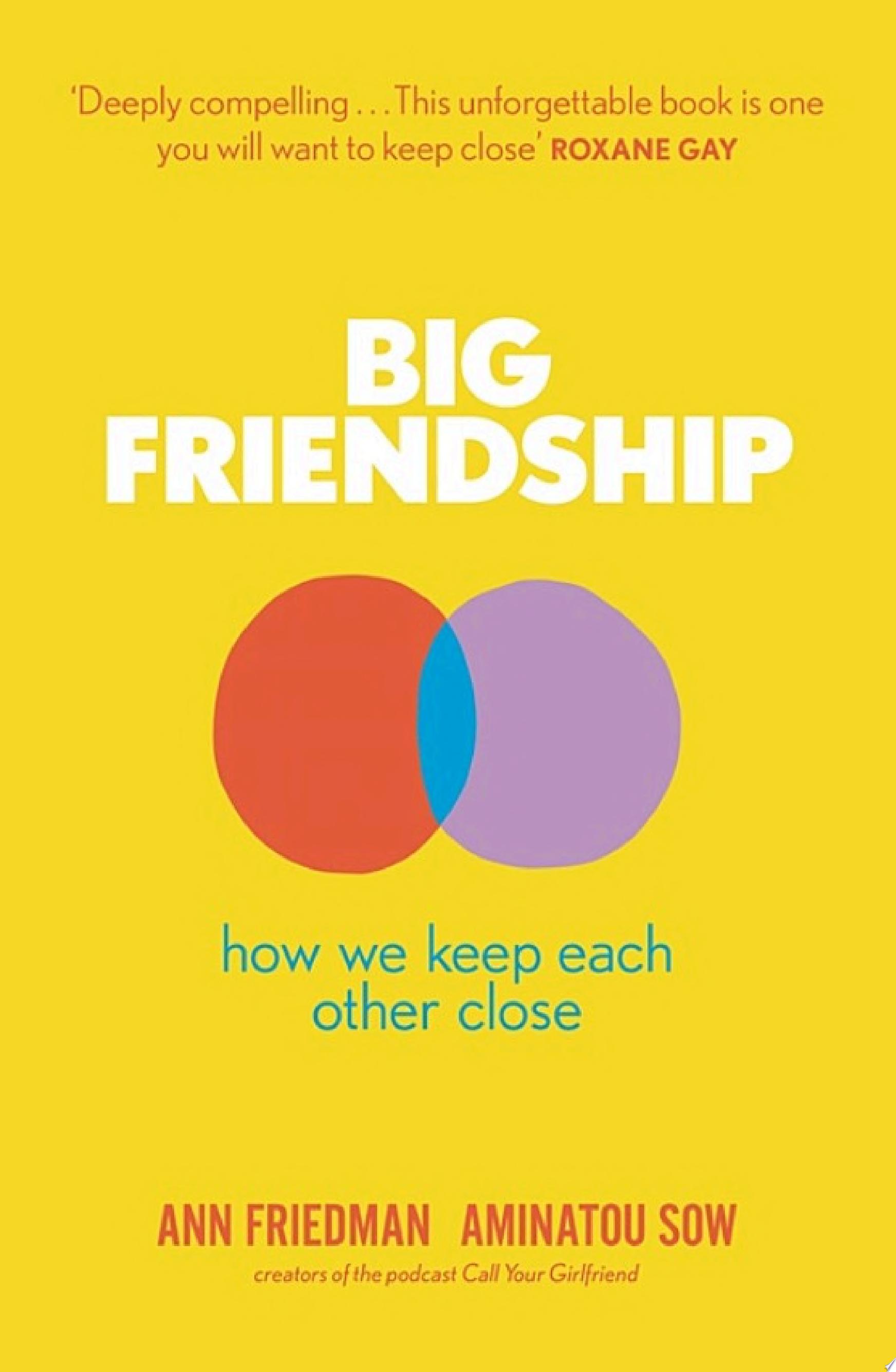 Cover of BIG FRIENDSHIP
