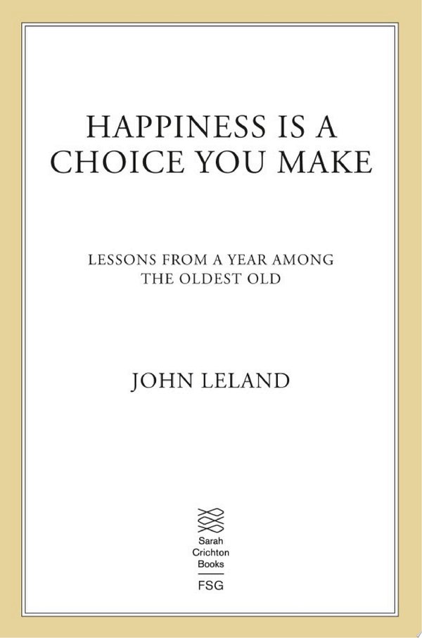 Cover of HAPPINESS IS A CHOICE YOU MAKE