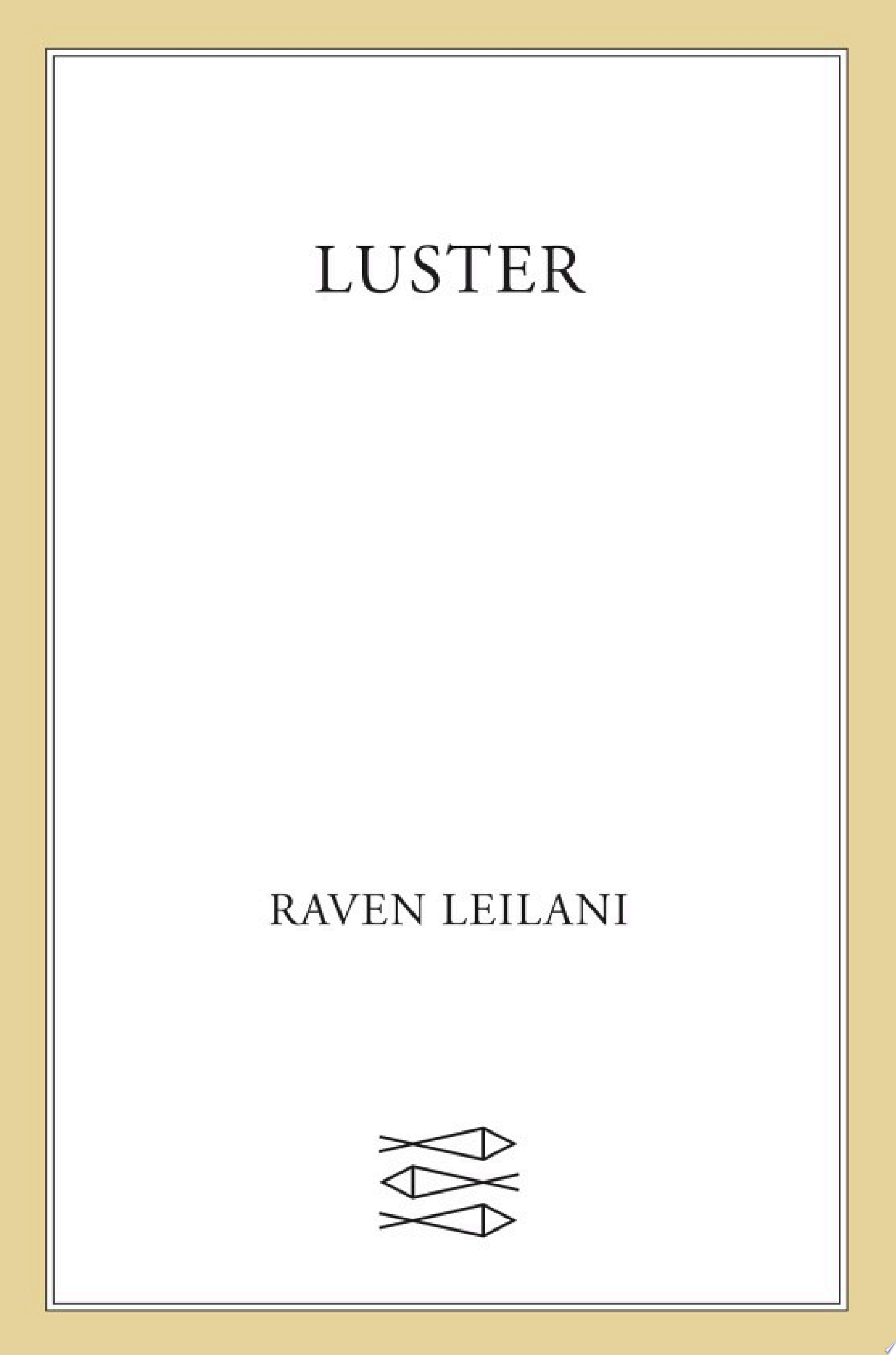 Cover of LUSTER