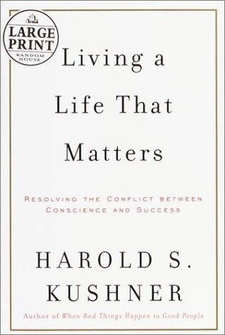 Cover of LIVING A LIFE THAT MATTERS