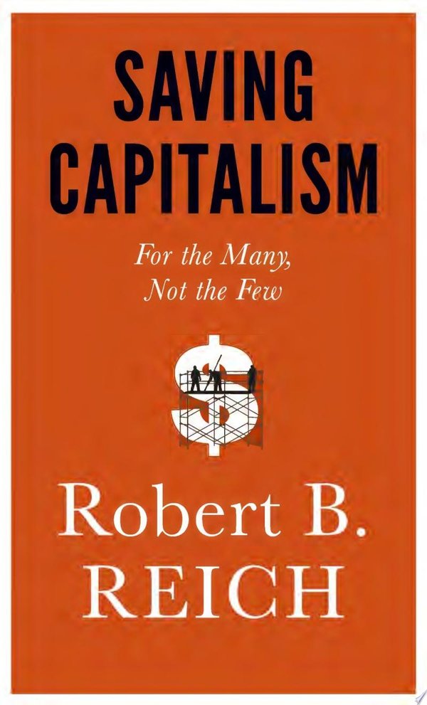 Cover of SAVING CAPITALISM