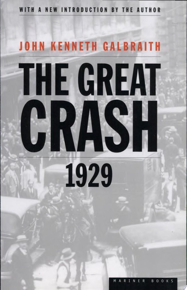 Cover of THE GREAT CRASH 1929