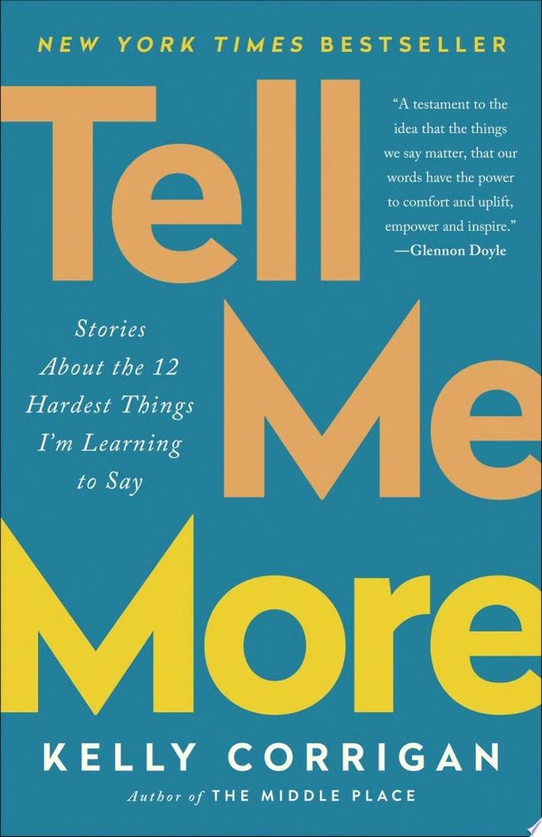 Cover of TELL ME MORE