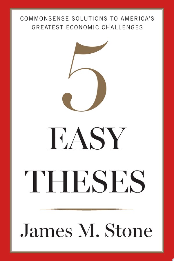 Cover of FIVE EASY THESES