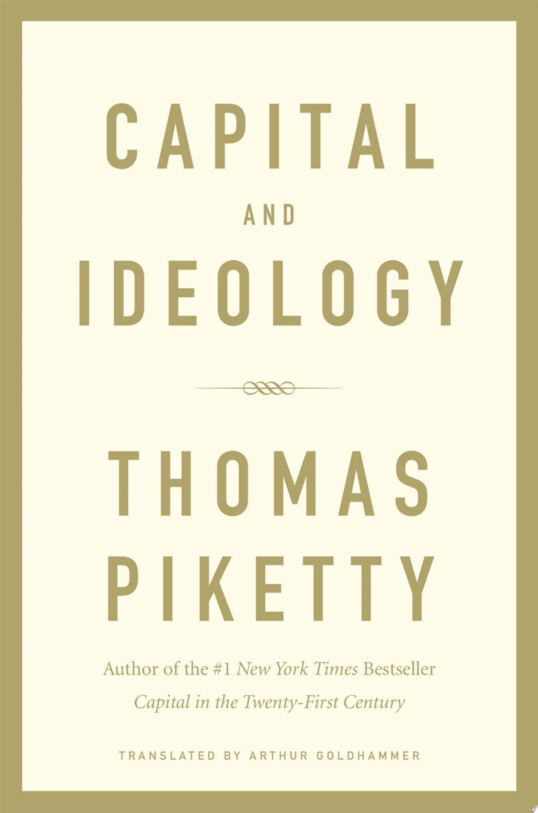 Cover of CAPITAL AND IDEOLOGY