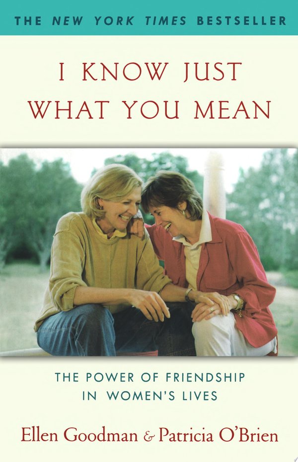 Cover of I KNOW JUST WHAT YOU MEAN