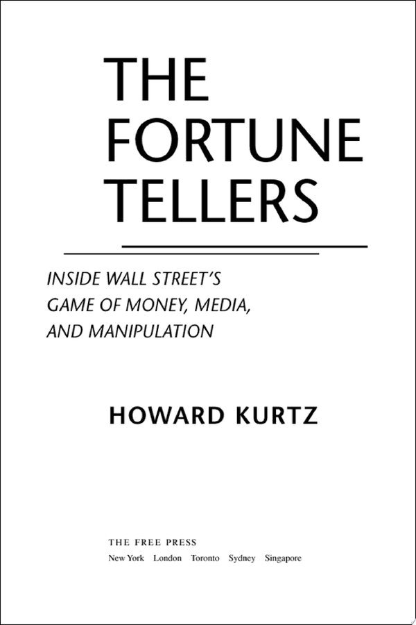 Cover of THE FORTUNE TELLERS