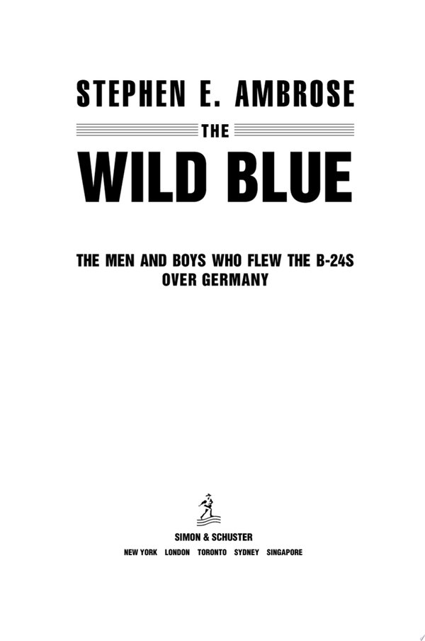 Cover of THE WILD BLUE