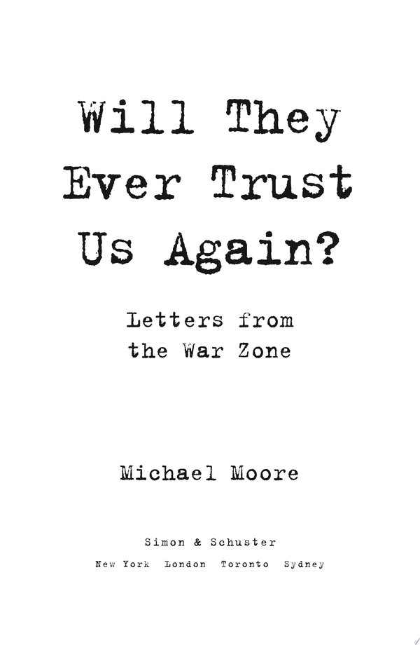 Cover of WILL THEY EVER TRUST US AGAIN?