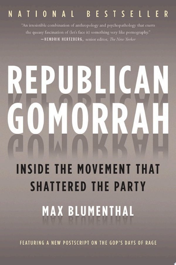 Cover of REPUBLICAN GOMORRAH