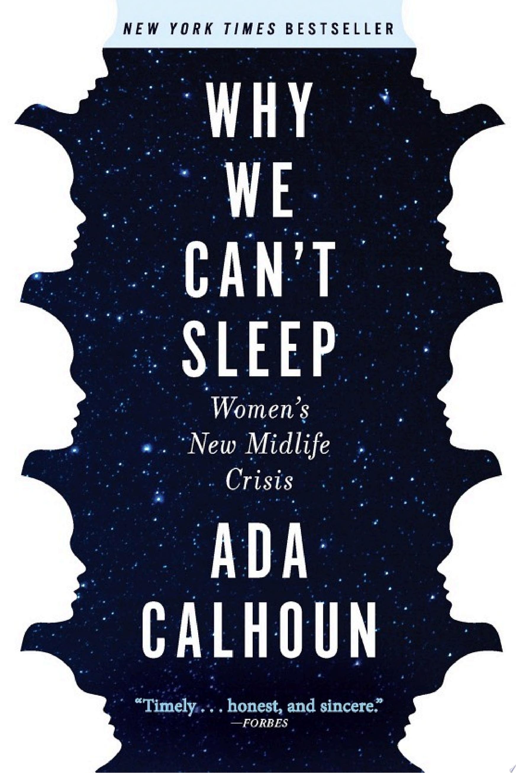 Cover of WHY WE CAN'T SLEEP
