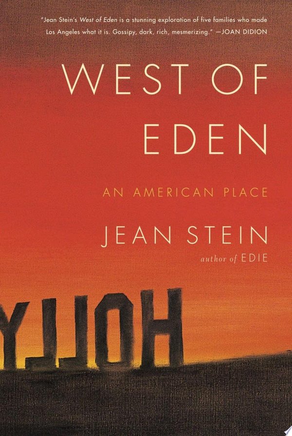 Cover of WEST OF EDEN