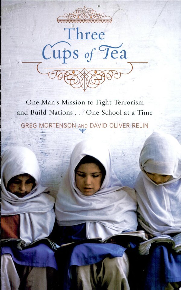 Cover of THREE CUPS OF TEA