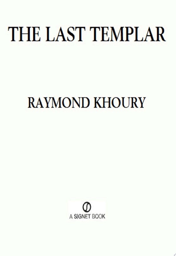 Cover of THE LAST TEMPLAR