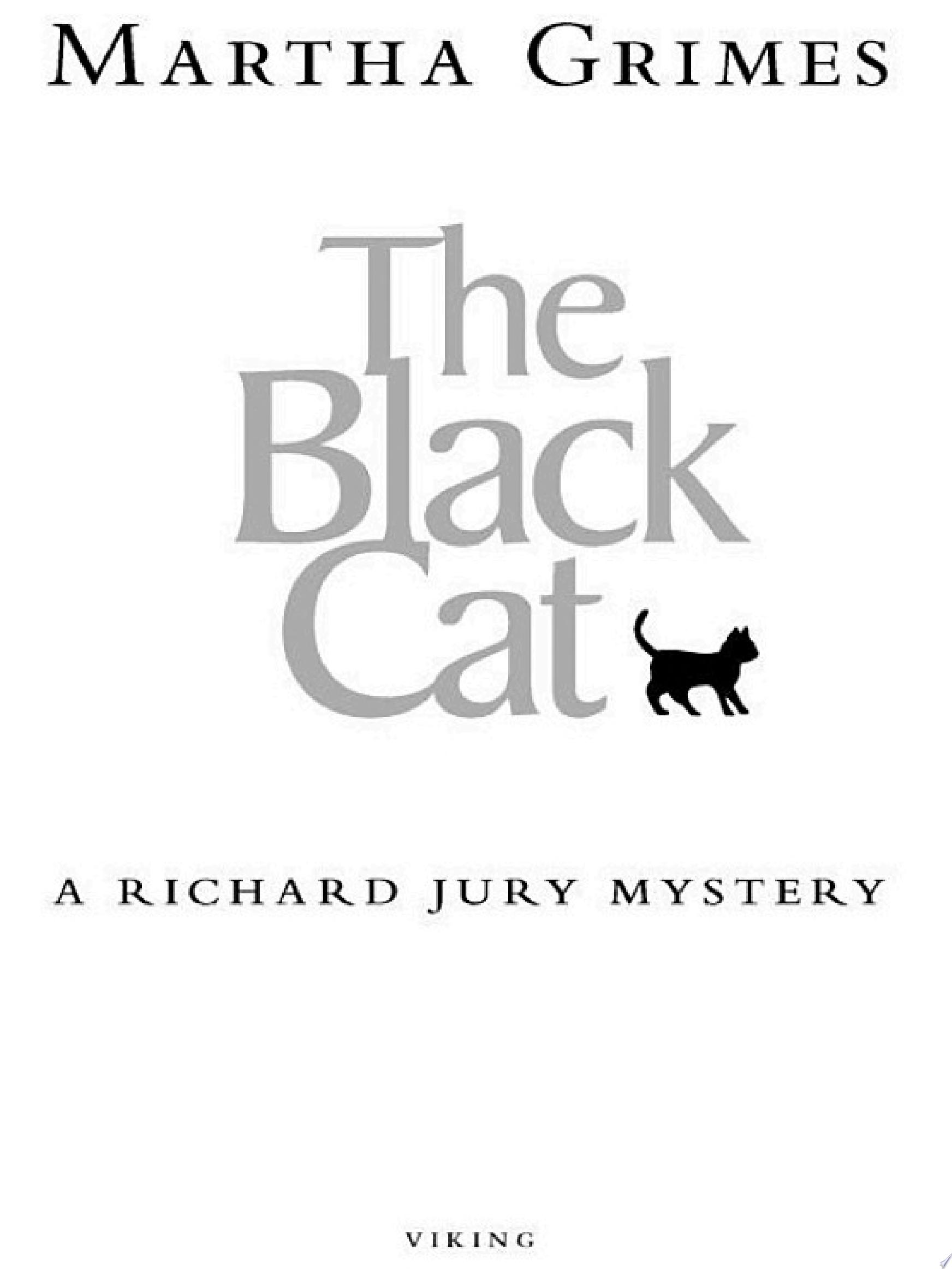 Cover of THE BLACK CAT