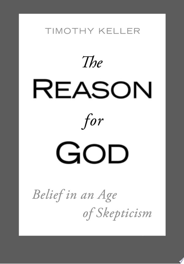 Cover of THE REASON FOR GOD