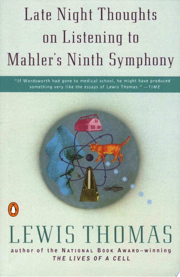 Cover of LATE NIGHT THOUGHTS ON LISTENING TO MAHLER'S NINTH SYMPHONY