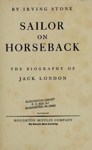 Cover of SAILOR ON HORSEBACK