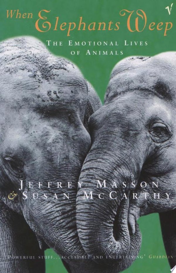 Cover of WHEN ELEPHANTS WEEP