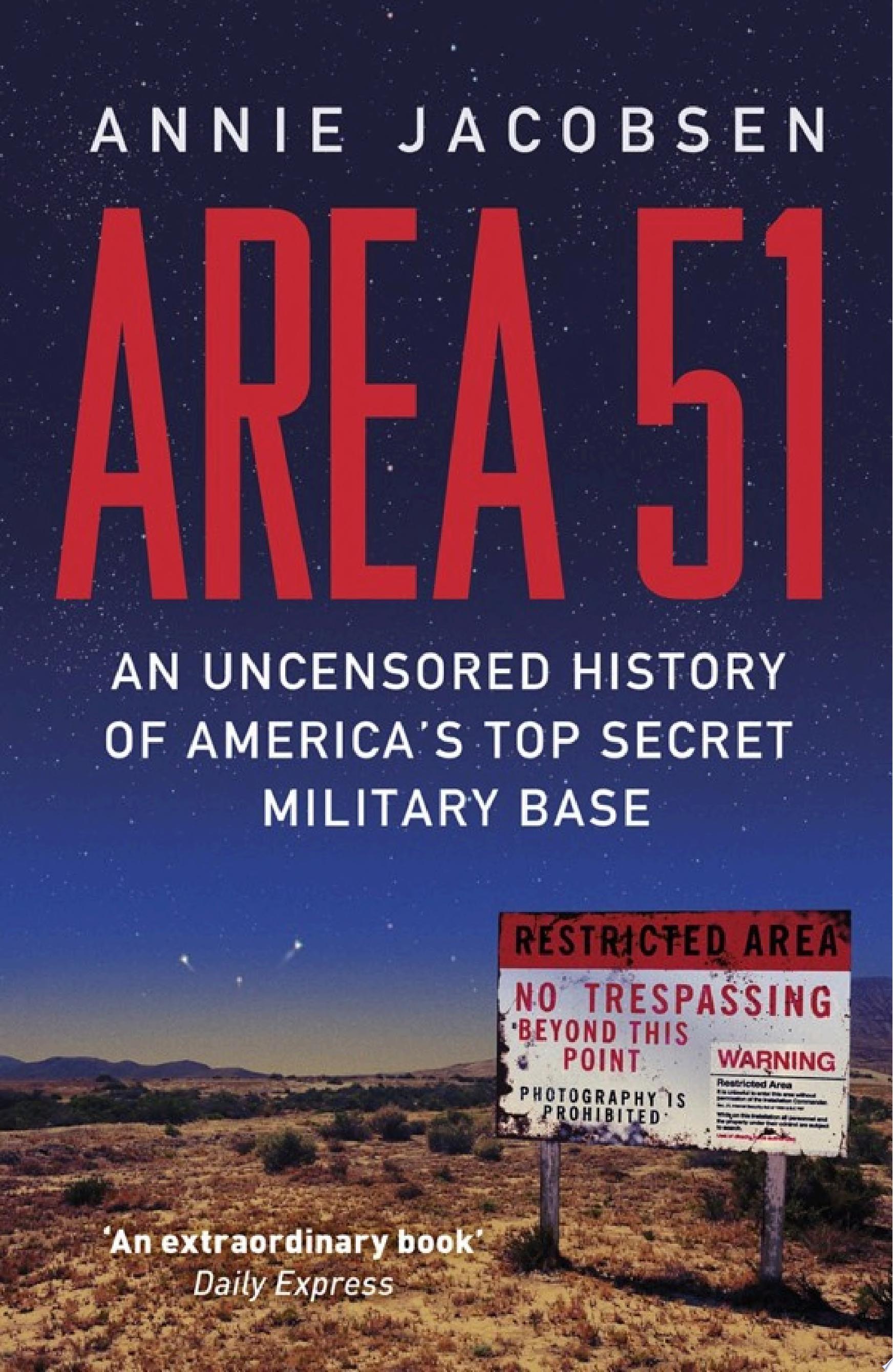 Cover of AREA 51