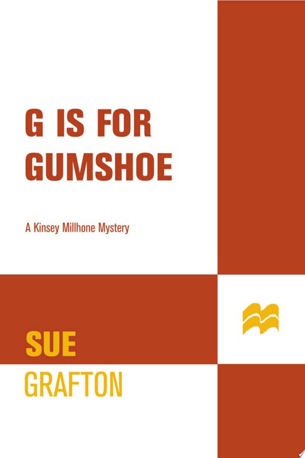 Cover of ''G'' IS FOR GUMSHOE