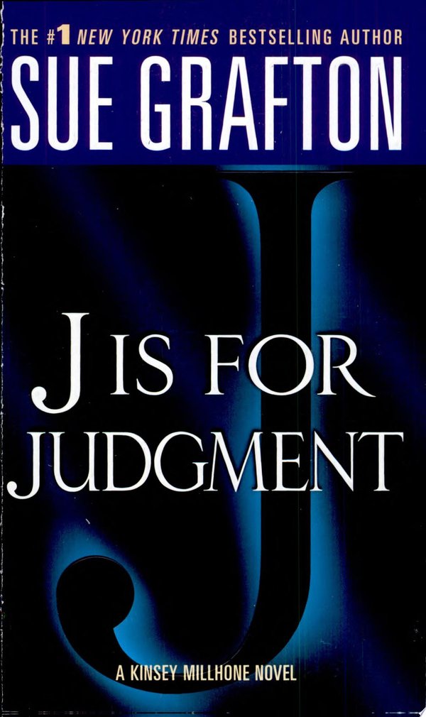 Cover of "J" IS FOR JUDGMENT