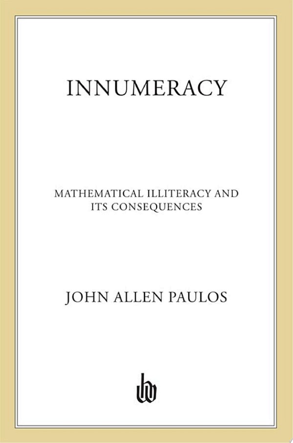Cover of INNUMERACY
