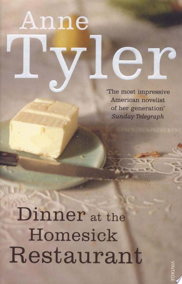 Cover of DINNER AT THE HOMESICK RESTAURANT