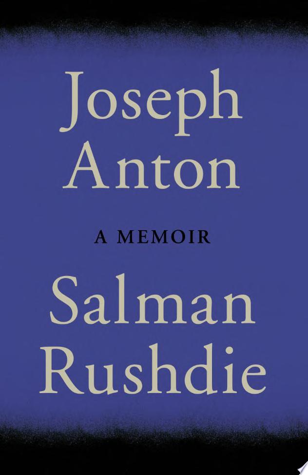 Cover of JOSEPH ANTON