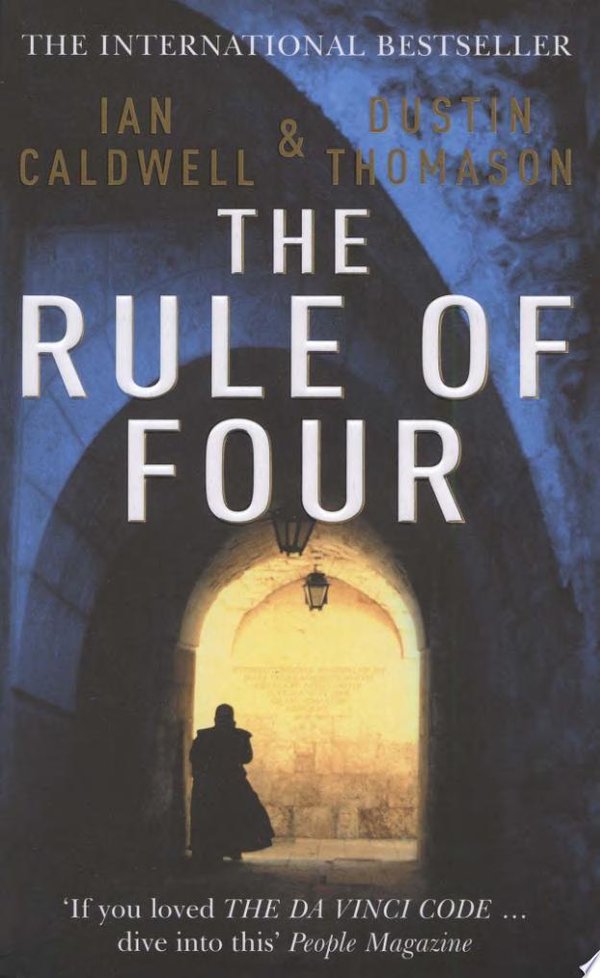Cover of THE RULE OF FOUR