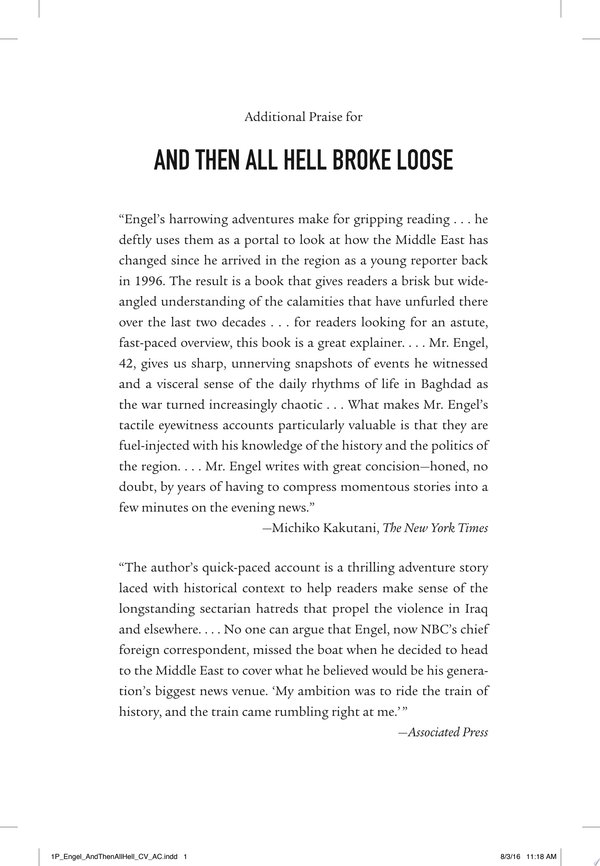 Cover of AND THEN ALL HELL BROKE LOOSE