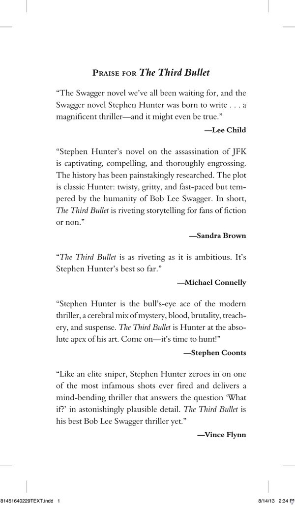 Cover of THE THIRD BULLET