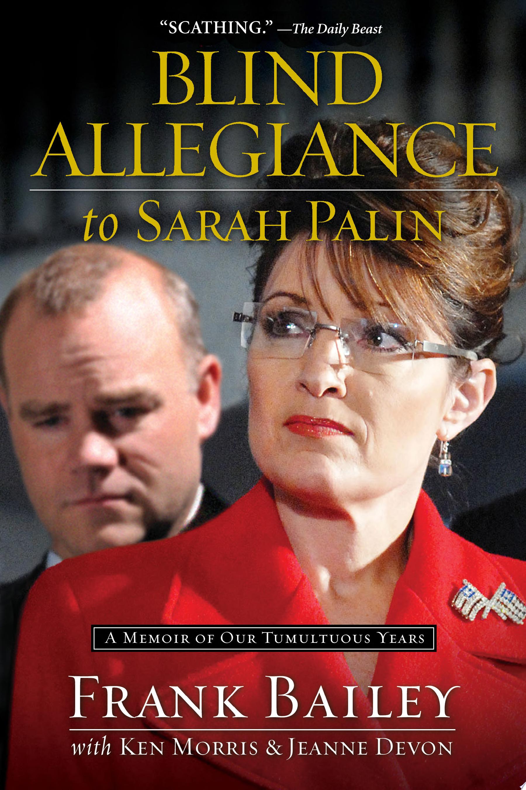 Cover of BLIND ALLEGIANCE TO SARAH PALIN