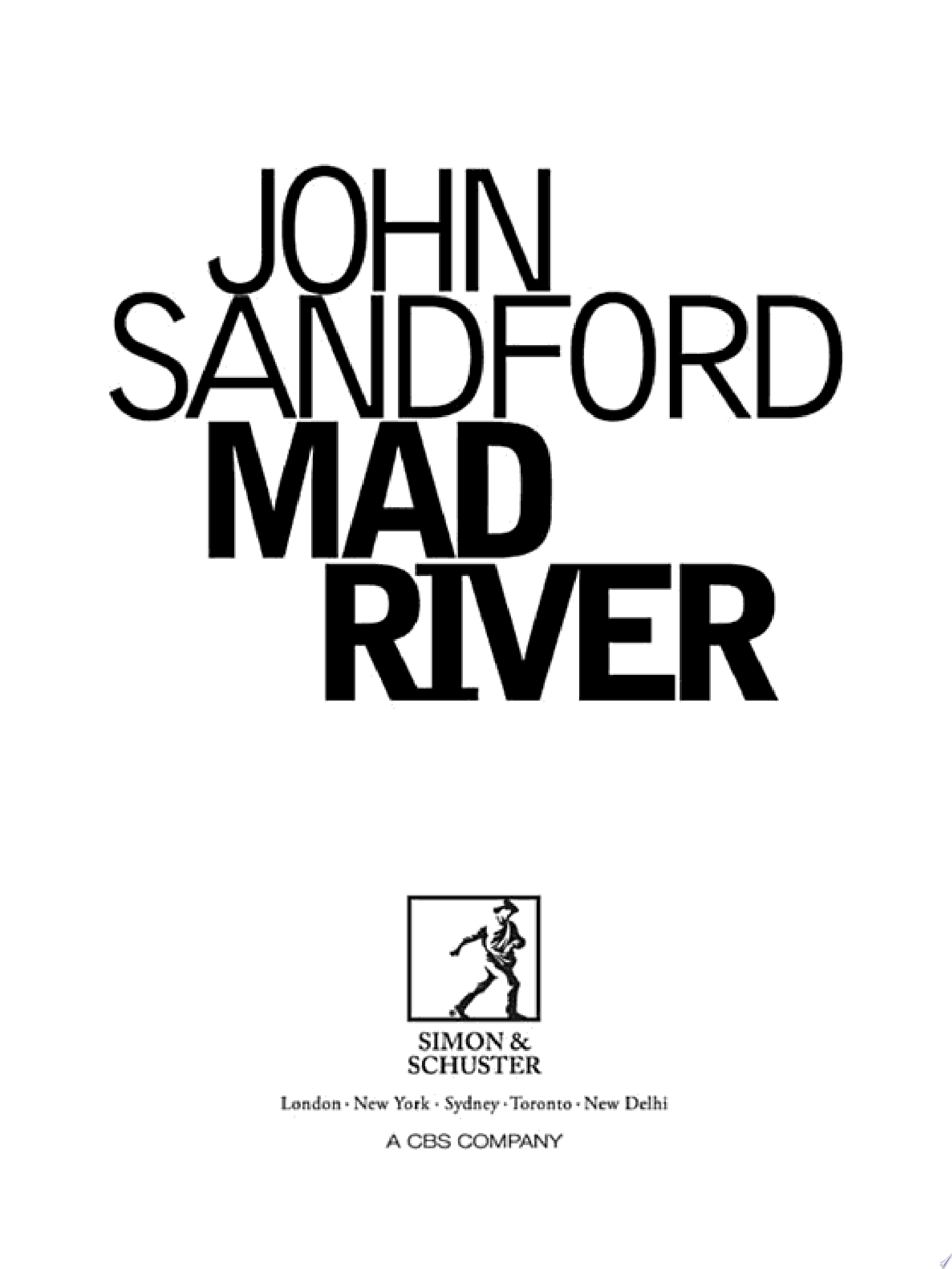 Cover of MAD RIVER