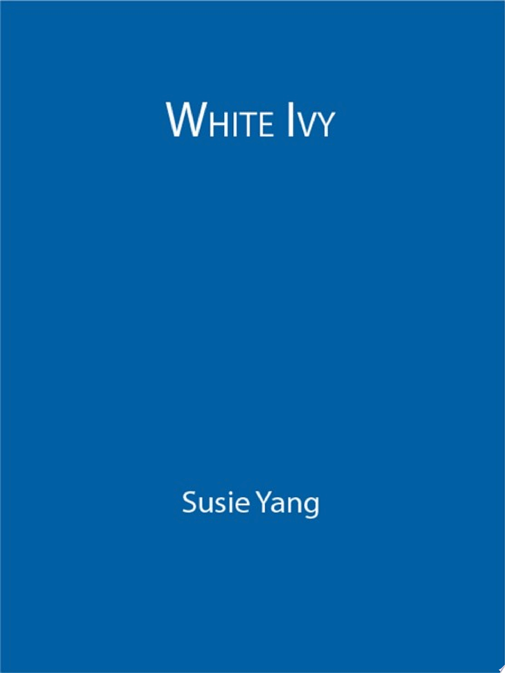 Cover of WHITE IVY
