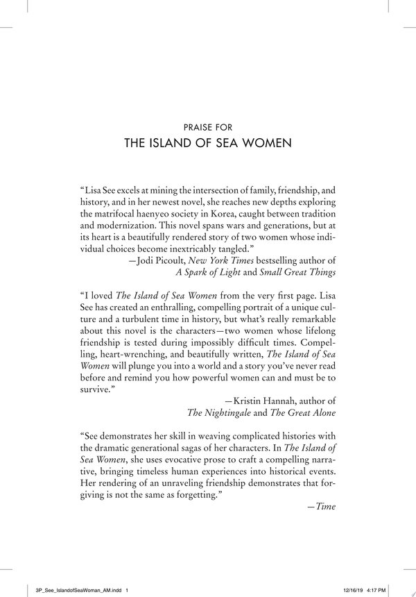 Cover of THE ISLAND OF SEA WOMEN