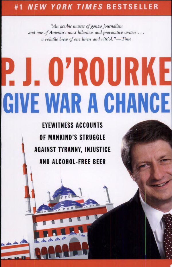 Cover of GIVE WAR A CHANCE