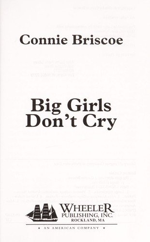 Cover of BIG GIRLS DON'T CRY