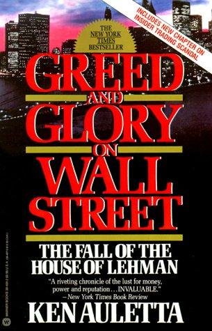 Cover of GREED AND GLORY ON WALL STREET