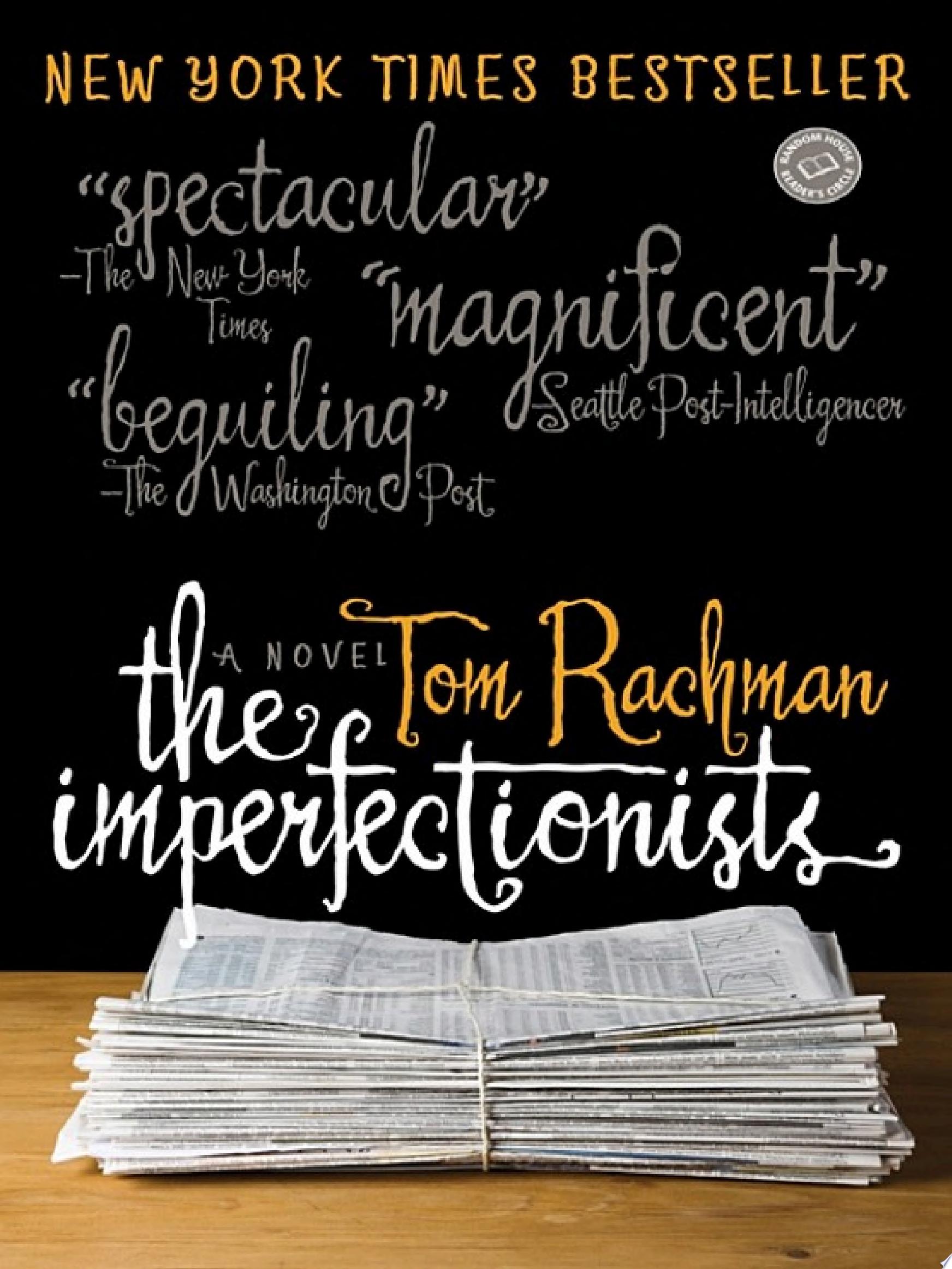 Cover of THE IMPERFECTIONISTS